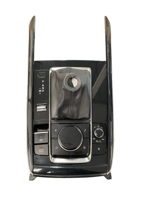 2020-2021 Mazda CX-30 Center Console Upper Shift Trim Bezel with Control Switch Unit (Used OEM)