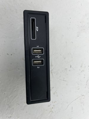 2017-2023 Mercedes-Benz E500 Center Console SD Card and Charging Port Unit (Used OEM)