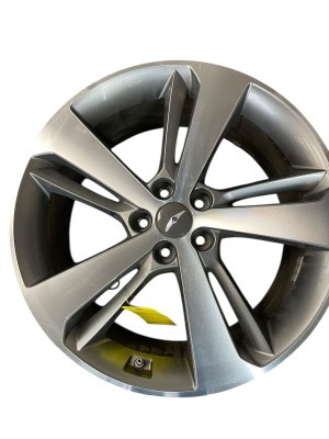 2021-2024 Genesis GV80 20x8.5 5-Spoke Machined Charcoal Alloy Wheel (Used OEM)