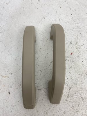 2020-2024 Ford Explorer Tan B-Pillar Interior Grab Handle Set (Used OEM)