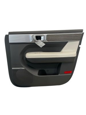 2024-2025 Hyundai Santa Fe Gray Door Interior Trim Panel with Premium Audio and Mood Lighting - Front, Right (Passenger) (Used OEM)