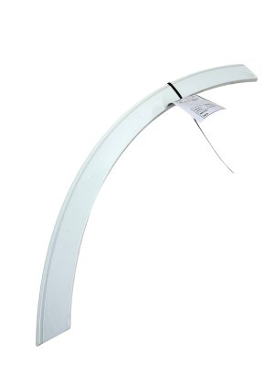 2015-2020 Bentley Bentayga White Fender Flare Wheel Arch Molding - Rear, Right (Passenger) (Used OEM)