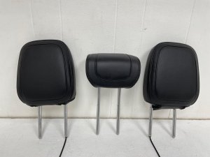 2018-2024 Lincoln Navigator Black 3rd Row Leather Headrest Set - Left (Driver) (Used OEM)