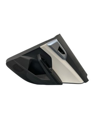 2022-2026 Volkswagen Taos Black Door Interior Trim Panel - Rear, Right (Passenger) (Used OEM)