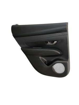2022-2025 Hyundai Tucson Black Door Interior Trim Panel - Rear, Left (Driver) (Used OEM)