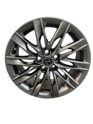2018-2021 Lexus LS500 Silver 19x8 10-Spoke Polished Silver Alloy Wheel (Used OEM)