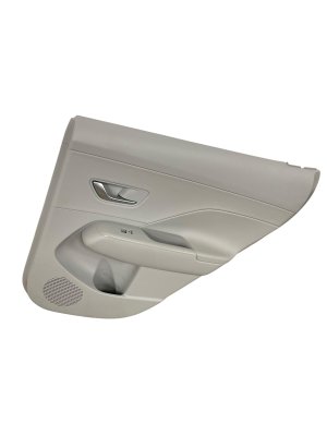 2024-2026 Hyundai Kona Gray Door Interior Trim Panel - Rear, Right (Passenger) (Used OEM)