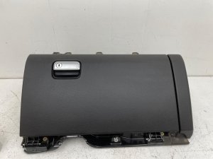 2011-2018 Porsche Cayenne Black Dashboard Glove Box Storage Compartment Assembly - Front (Used OEM)