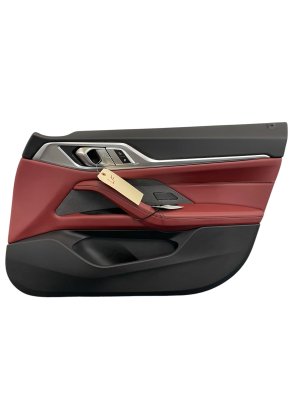 2021-2024 BMW M4 Tacora Red Door Interior Trim Panel - Front, Right (Passenger) (Used OEM)