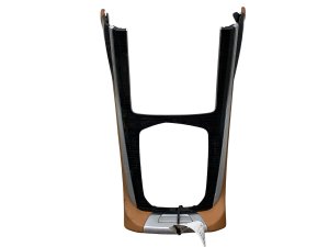 2020-2024 BMW X6 Tan Center Console Trim Cover Bezel - Front (Used OEM)