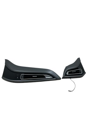2014-2020 BMW i8 Dashboard AC Air Vent Trim Panel Set (Used OEM)