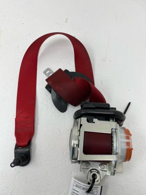 2020-2023 Mercedes-Benz CLA35 AMG Black w/ Red Stitching Seat Belt Assembly with Pretensioner - Front (Used OEM)