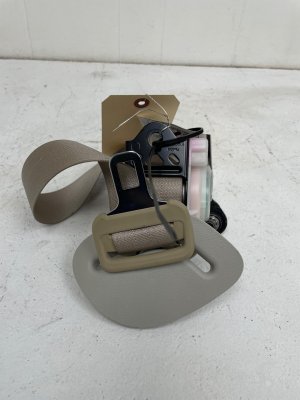 2011-2013 INFINITI QX56 Gray 3rd Row Seat Belt Assembly - Rear, Left (Driver) (Used OEM)