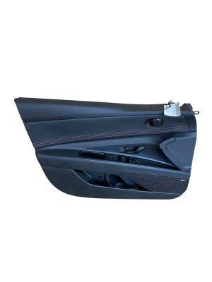 2024-2025 Hyundai Elantra Black Door Interior Trim Panel - Front, Left (Driver) (Used OEM)