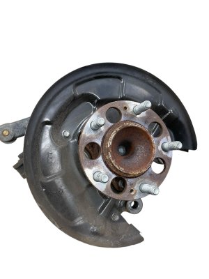 2025 Toyota Crown Signia Spindle Knuckle and Wheel Bearing Hub Assembly - Rear, Left (Driver) (Used OEM)