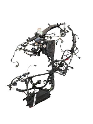 2018-2020 Jaguar F-Pace Engine Bay Wiring Harness with Fuse Box (Used OEM)