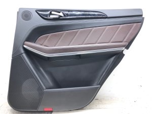 2013-2019 Mercedes-Benz GL550 Black Illuminated Door Interior Trim Panel - Rear, Right (Passenger) (Used OEM)