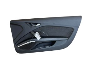 2016-2023 Audi TT Black Door Interior Trim Panel with Alcantara - Front, Right (Passenger) (Used OEM)