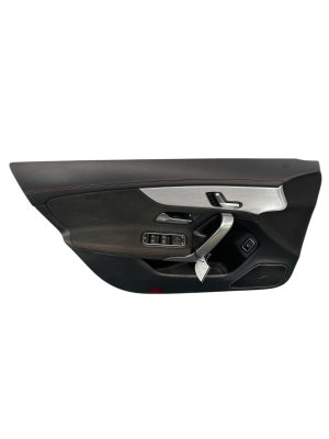 2020-2025 Mercedes-Benz CLA35 AMG Black Door Interior Trim Panel - Front, Left (Driver) (Used OEM)