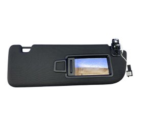 2017-2023 Porsche Panamera Black Sun Visor - Front, Right (Passenger) (Used OEM)