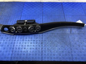 2015-2017 Mercedes-Benz S320 Center Dash Wood Trim Panel with Air Vents and Clock (Used OEM)