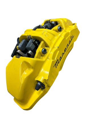 2023-2026 Maserati Grecale Yellow Disc Brake Caliper - Front, Left (Driver) (Used OEM)