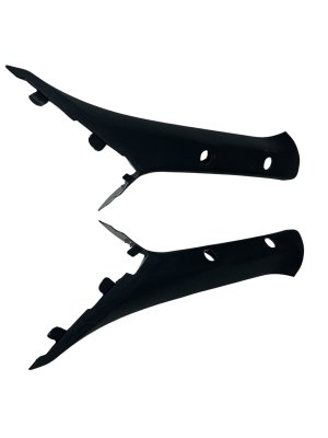 2018-2021 Lincoln Navigator Black Windshield A-Pillar Trim Panel Cover Set - Front (Used OEM)