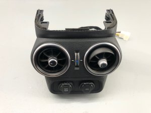 2018-2023 Kia Stinger Center Console Trim Panel with Air Vent and USB Port - Rear (Used OEM)