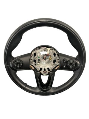 2014-2024 Mini Cooper Black Leather Steering Wheel (Used OEM)