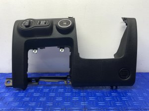 2014-2019 Maserati Ghibli Dashboard Knee Bolster Trim Panel with Headlight and Ignition Switches - Front, Left (Driver) (Used OEM)