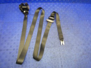 2014-2016 Kia Cadenza Black Seat Belt Assembly - Front, Right (Passenger) (Used OEM)
