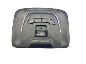 2025 Toyota Crown Signia Black Overhead Console with Panoramic Sunroof Controls - Front (Used OEM)