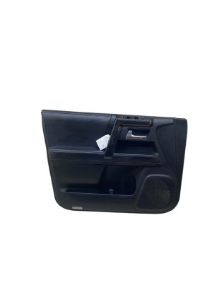 2014-2020 Toyota 4Runner Black Door Interior Trim Panel SofTex - Front, Left (Driver) (Used OEM)