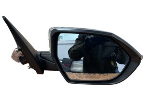2024-2025 Hyundai Kona Gray Power Heated Blind Spot Door/Side View Mirror with Camera and Signal Lamp - Front, Right (Passenger) (Used OEM)