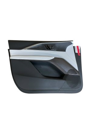 2023-2024 Cadillac LYRIQ Black Door Interior Trim Panel with Surround View - Front, Left (Driver) (Used OEM)