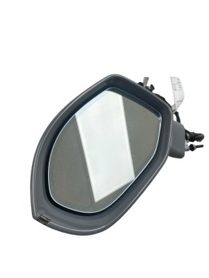 2013-2018 Audi S7 Gray Power Folding Heated Door/Side View Mirror - Front, Left (Driver) (Used OEM)