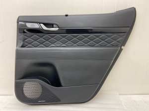 2020-2023 Hyundai Palisade Door Interior Trim Panel with Sunshade - Rear, Right (Passenger) (Used OEM)