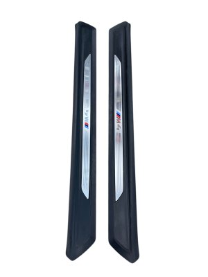2015-2020 BMW M4 Door Sill Plate Set (Used OEM)