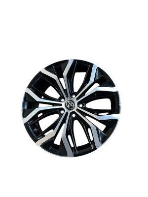 2025-2026 Toyota Crown Signia Silver 19x7 5-Spoke Machined Silver and Black Alloy Wheel (Used OEM)