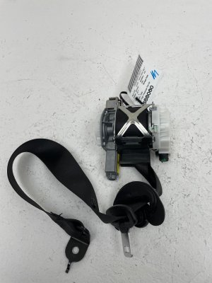 2015-2020 BMW M4 Black w/ Blue Stitching Seat Belt Buckle with Pretensioner - Front (Used OEM)
