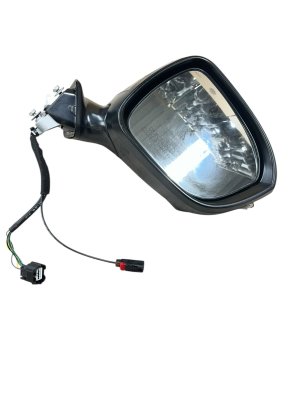 2025 Nissan Kicks Black Power Blind Spot Signal Surround View Door/Side View Mirror - Right (Passenger) (Used OEM)