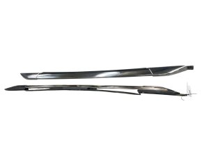 2018-2024 Lincoln Navigator Chrome Chrome Roof Rail Luggage Rack Carrier Set (Used OEM)
