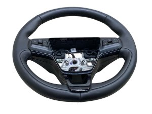 2021-2025 Ford Mustang Mach-E Black Onyx Heated Leather Steering Wheel with Controls (Used OEM)
