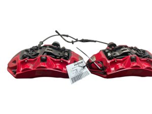 2013-2018 Audi RS6 Silver Brembo Carbon Ceramic Disc Brake Caliper - Front, Right (Passenger) (Used OEM)