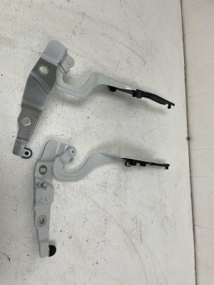 2018-2024 Audi S5 Convertible Trunk Deck Lid Hinge Set - Rear, Left (Driver) (Used OEM)