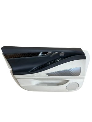 2021-2024 Genesis G80 Beige Door Interior Trim Panel - Front, Left (Driver) (Used OEM)