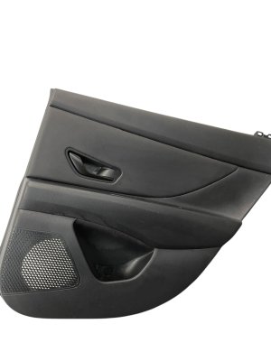 2021-2025 Hyundai Elantra Black w/ Red Stitching Door Interior Trim Panel - Rear, Right (Passenger) (Used OEM)
