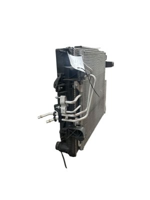 2019-2025 Ram 1500 Radiator and Condenser Cooling Fan Assembly with Core Support (Used OEM)