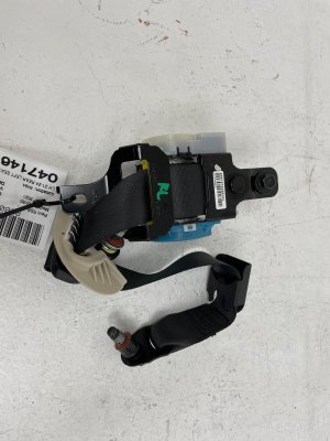 2021-2024 Genesis GV80 Black Seat Belt Assembly - Rear, Left (Driver) (Used OEM)