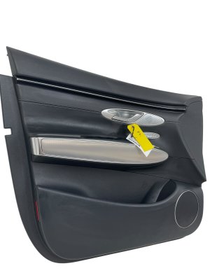 2022-2025 Genesis GV70 Black Door Interior Trim Panel - Front, Left (Driver) (Used OEM)